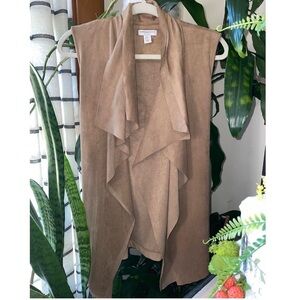 Katherine Barclay Suede vest